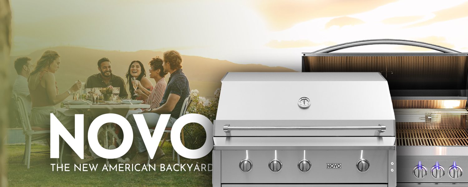 NOVO grills and outdoor kitchens